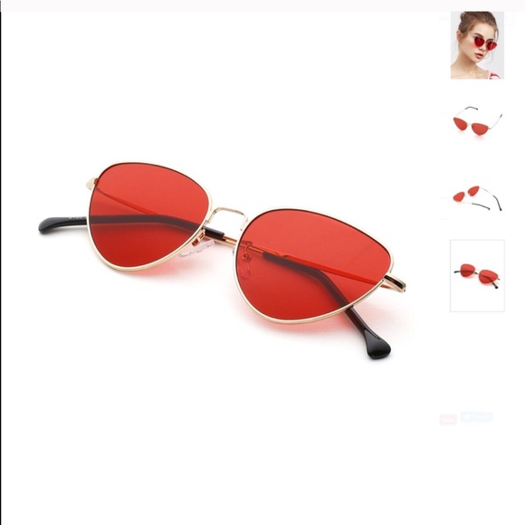 Red Oval Frames - Picture 5 of 8